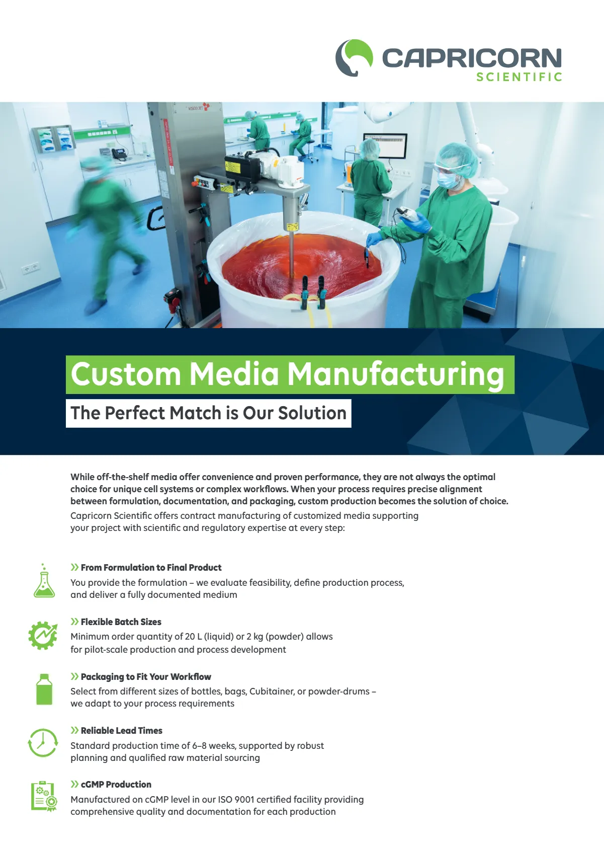 Custom Media Manufacturing: The Perfect Match is Our Solution